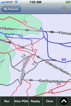 Ischgl-Samnaun ski map - iPhone Ski App
