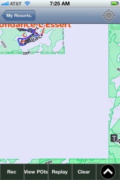 Portes du Soleil ski map - iPhone Ski App