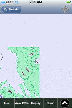 Gasteinertal ski map - iPhone Ski App