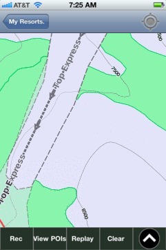 Obergurgl-Hochgurgl ski map - iPhone Ski App
