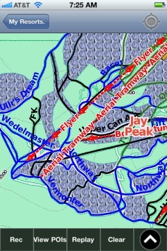 Jay Peak ski map - iPhone Ski App