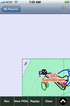Ski Sundown ski map - iPhone Ski App