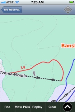 Bansko ski map - iPhone Ski App