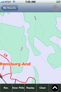 Brigels-Waltensburg-Andiast ski map - iPhone Ski App