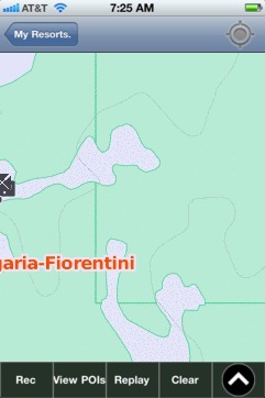 Folgaria-Fiorentini ski map - iPhone Ski App