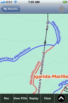 Folgarida-Marilleva ski map - iPhone Ski App