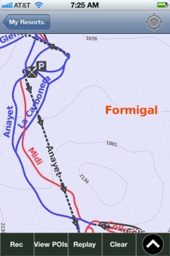 Formigal ski map - iPhone Ski App