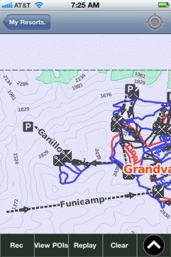 Grandvalira ski map - iPhone Ski App