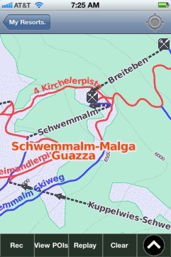 Schwemmalm-Malga Guazza ski map - iPhone Ski App