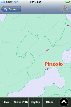 Pinzolo ski map - iPhone Ski App