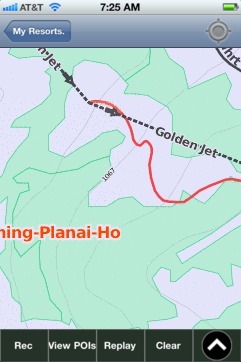 Schladming-Planai-Hochwurzen ski map - iPhone Ski App