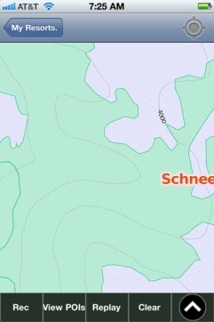 Schneewinkel ski map - iPhone Ski App