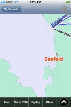 Seefeld ski map - iPhone Ski App