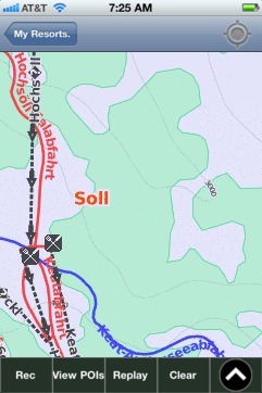 Soll ski map - iPhone Ski App