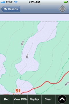 St Jean d'Aulps ski map - iPhone Ski App