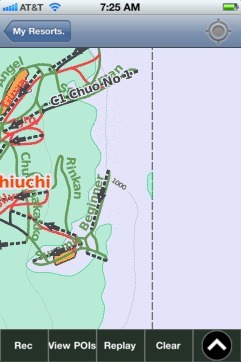 Ishiuchi, Niigata ski map - iPhone Ski App