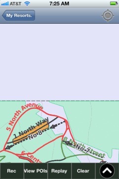 Sahoro, Hokkaido ski map - iPhone Ski App