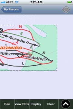 Tazawako, Akita ski map - iPhone Ski App