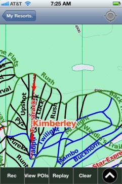 Kimberley, BC ski map - iPhone Ski App
