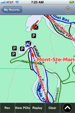 Mont-Ste-Marie, QC ski map - iPhone Ski App