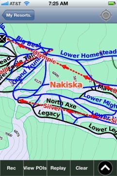 Nakiska, AB ski map - iPhone Ski App