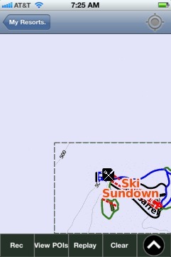 Ski Sundown ski map - iPhone Ski App