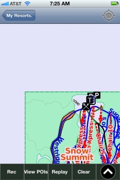 Snow Summit ski map - iPhone Ski App