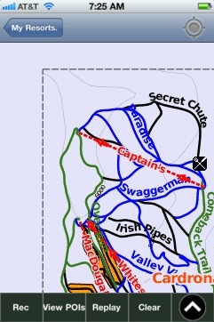 Cardrona ski map - iPhone Ski App